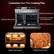 Customize Your Own Cooking Plan
14000 BTU Bake Burner
10000 BTU Broil Burner
22000 BTU Bake Burner
*The 2 burners cannot be used simultaneously*
Bakes food evenly
Makes food crispy