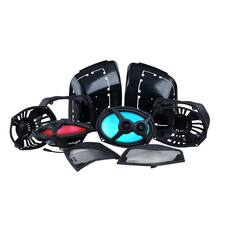 Front. Memphis Car Audio - Memphis Audio MXHD14LIDKIT 14+ HD Bag Lids with Integrated 6X9" Speakers 125W/250W - Black/Gray.