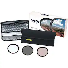 Tiffen - 58mm Video Essential DV Filter Kit