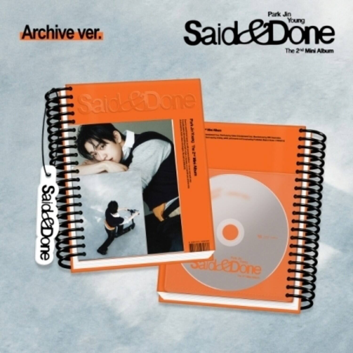 Archive ver.  
Park Jin Young  
Said&Done  
The 2nd Mini Album  
Said&Done MV