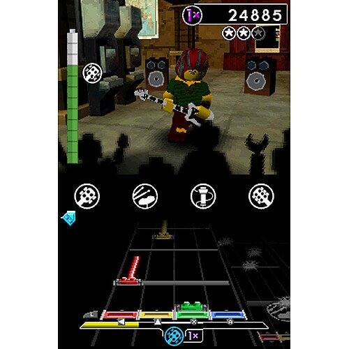 Alt View 4. WB Games - LEGO ROCKBAND NDS - Build a Rock Band in this Nintendo DS.