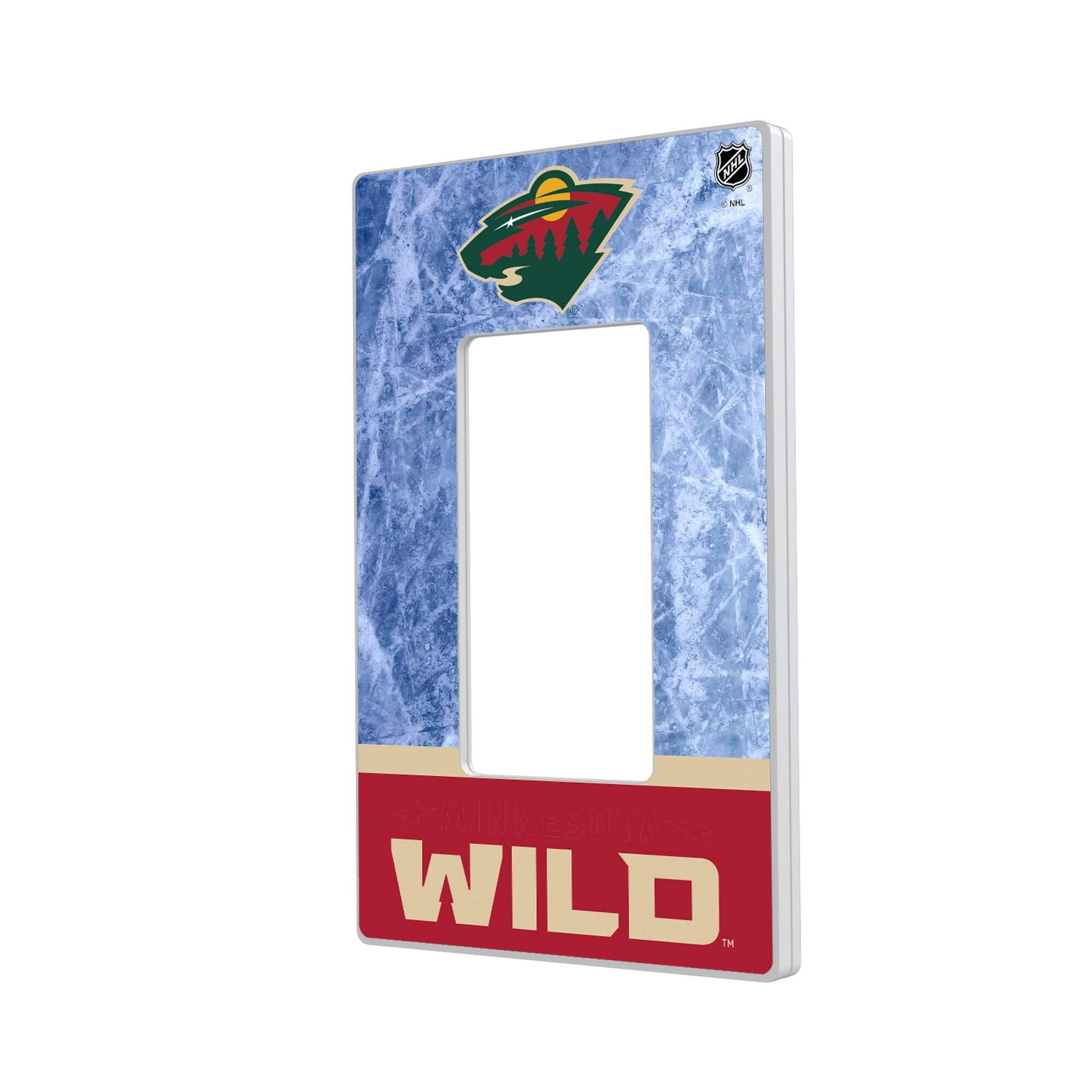 Keyscaper - Minnesota Wild Wordmark Single Rocker Lightswitch Plate - Multicolor price history on PriceWatchPro
