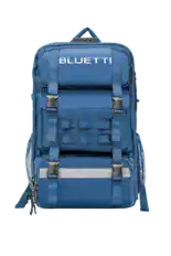 Front. BLUETTI - Handsfree1 Solar Backpack 300W - Black.