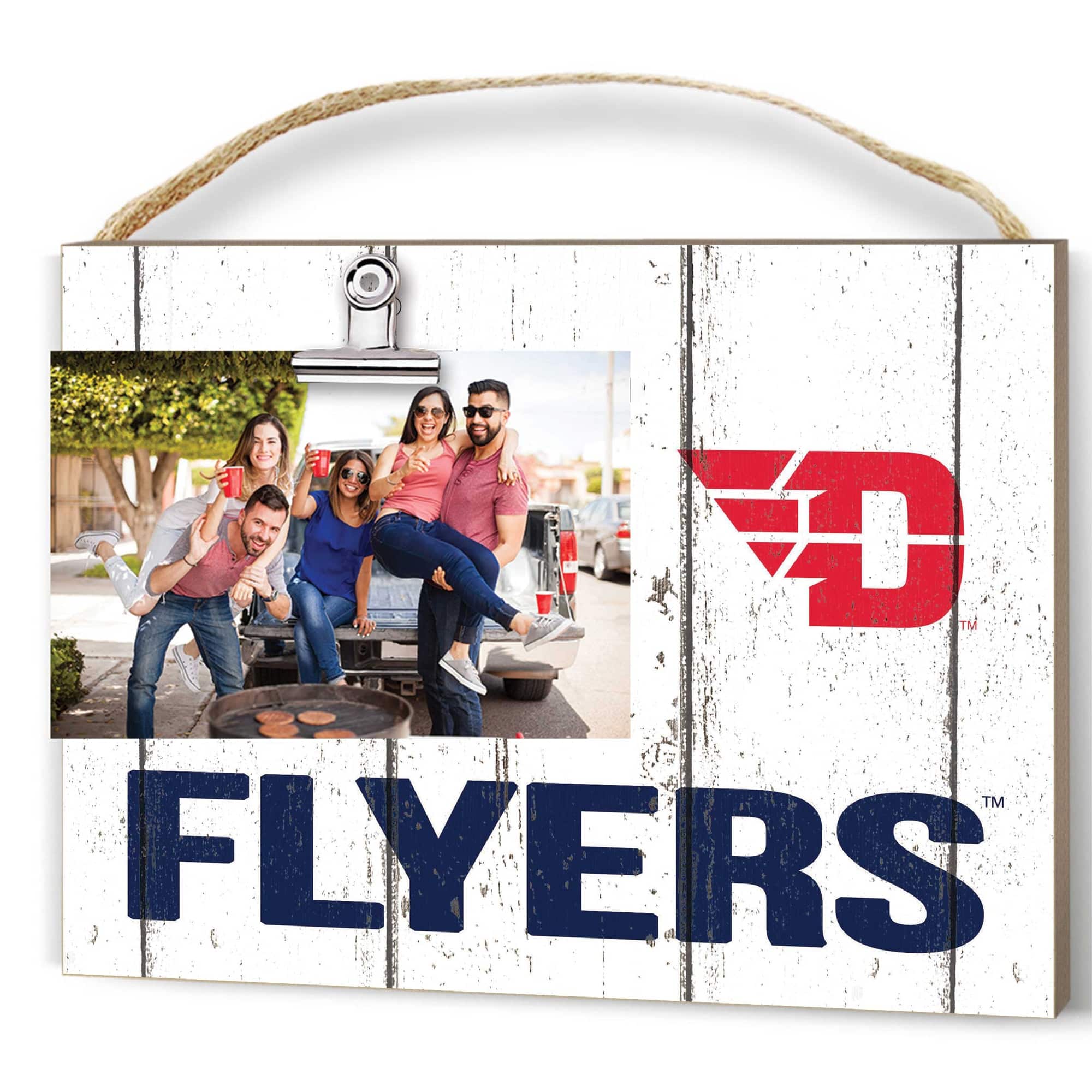"Jardine - Dayton Flyers 8"" x 10"" Weathered Clip It Frame - White" price history on PriceWatchPro