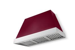 AGA - 48 inches - Externally Vented - Wall Range Hood - Cranberry