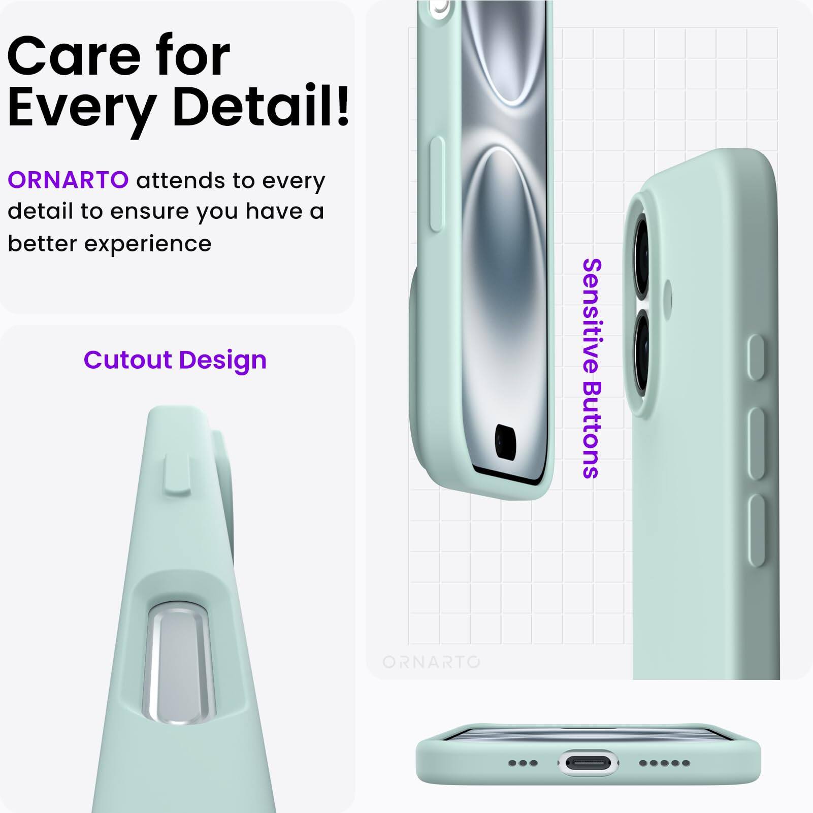 Care for Every Detail!

ORNARTO attends to every detail to ensure you have a better experience

Cutout Design

Sensitive Buttons