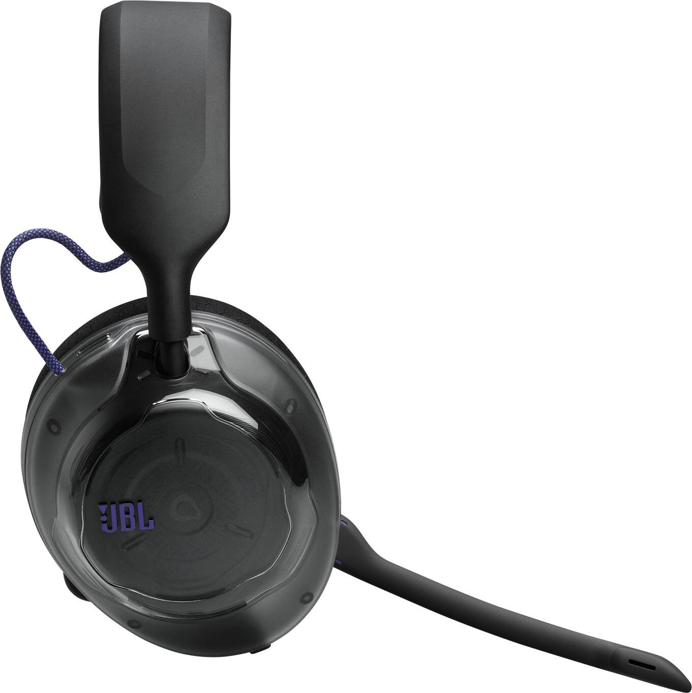 Back. JBL - Quantum 520X - Wireless Bluetooth Over-the-Ear universal gaming headset - 2026 - Black.