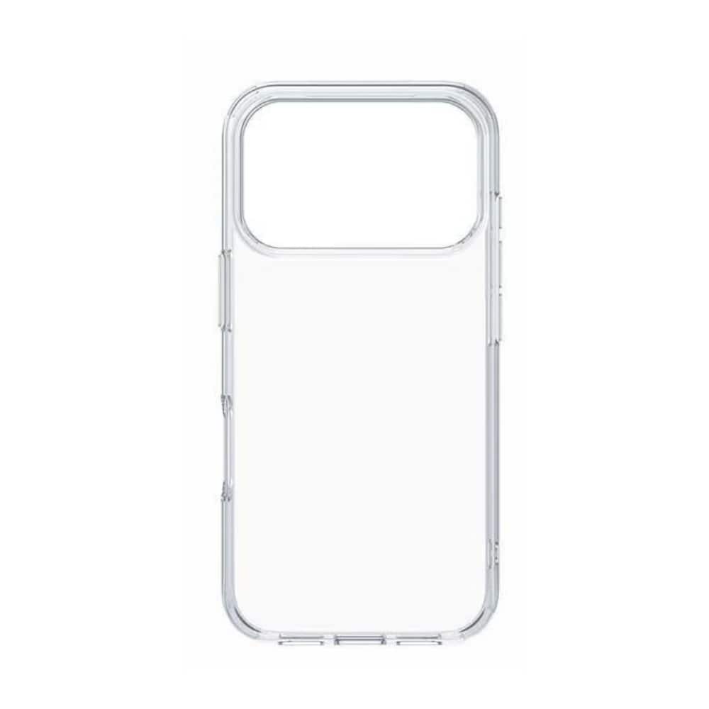 Qixxronics - Transparent Case for iPhone 17 Pro Shockproof Phone Case - Clear