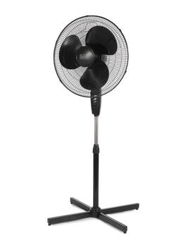Black+Decker - 18-Inch Pedestal Fan, Oscillating Fan for Home and Office, with 3 Speed Settings - Black