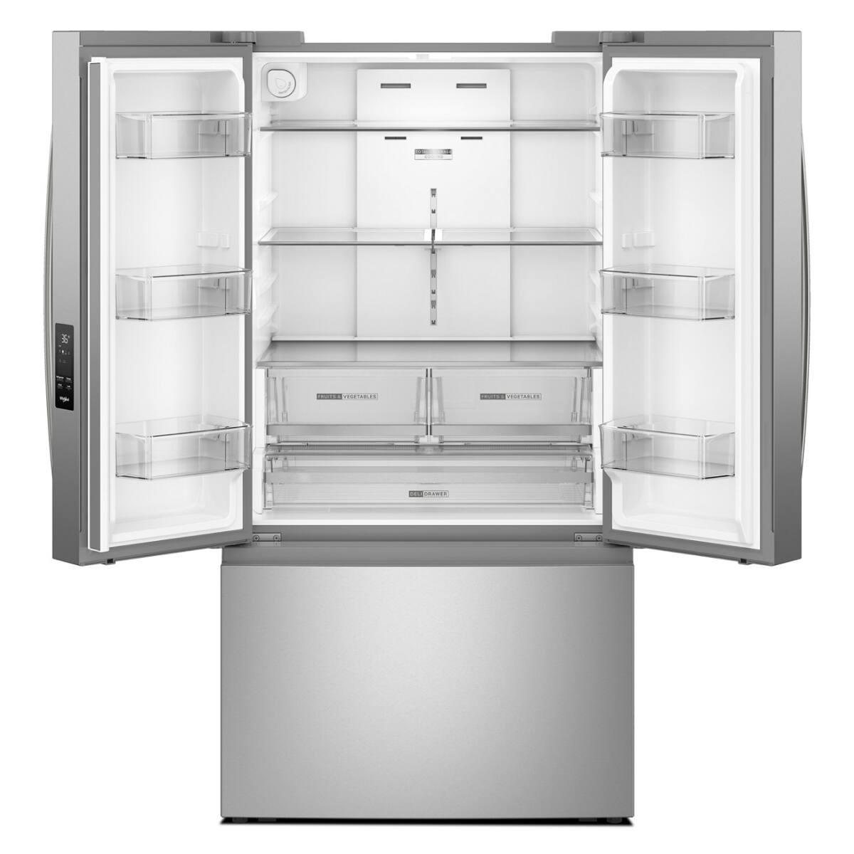 The text on the image reads:

- "VEGETABLE CRISPER"
- "DRAWER"