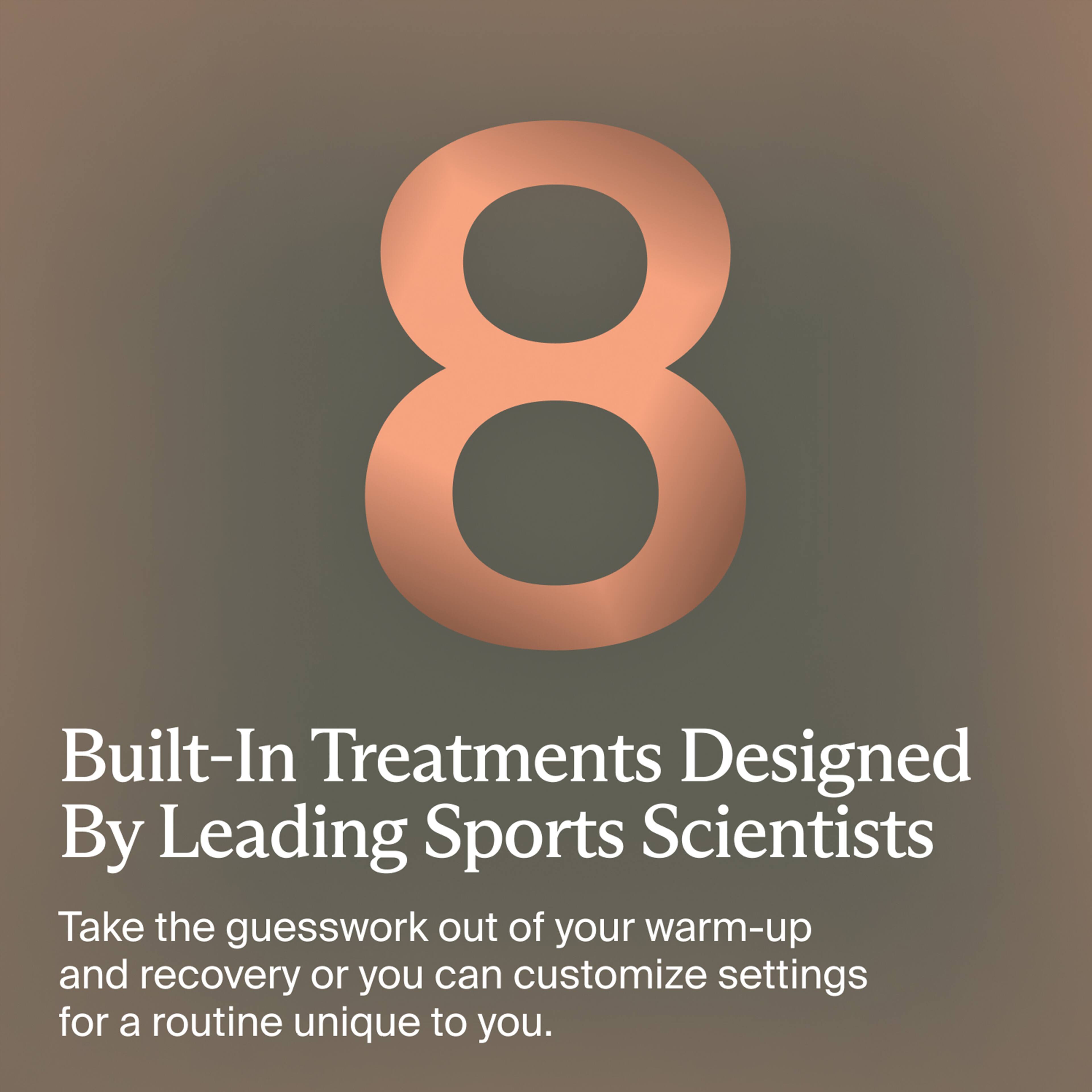 Alt View 20. Therabody - Therabody - JetBoots PRO Plus - Wireless Compression Boots With Vibration & Infrared LED Light - Regular - Black - Black.