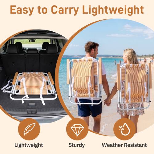 Easy to Carry Lightweight  
Lightweight  
Sturdy  
Weather Resistant
