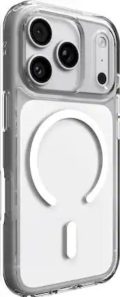 Front. ZAGG - Crystal Palace Lite Snap Ultra-Slim MagSafe-Compatible Case for Apple iPhone 18 Pro / iPhone 17 Pro - Clear.