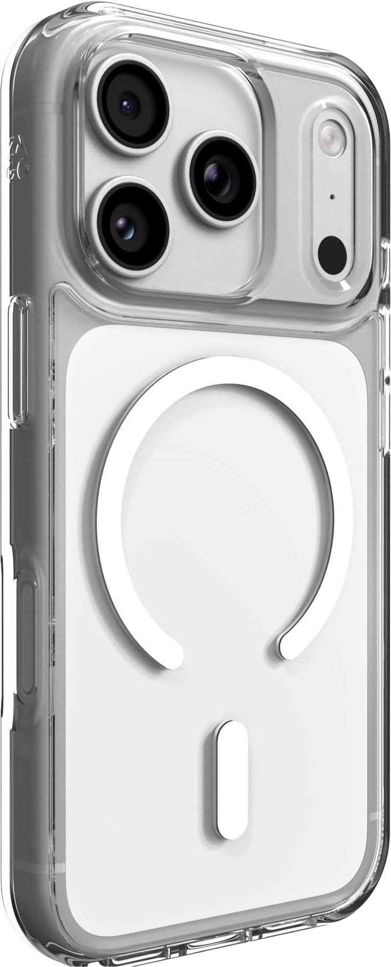 ZAGG - Crystal Palace Lite Snap Ultra-Slim MagSafe-Compatible Case for Apple iPhone 18 Pro / iPhone 17 Pro - Clear