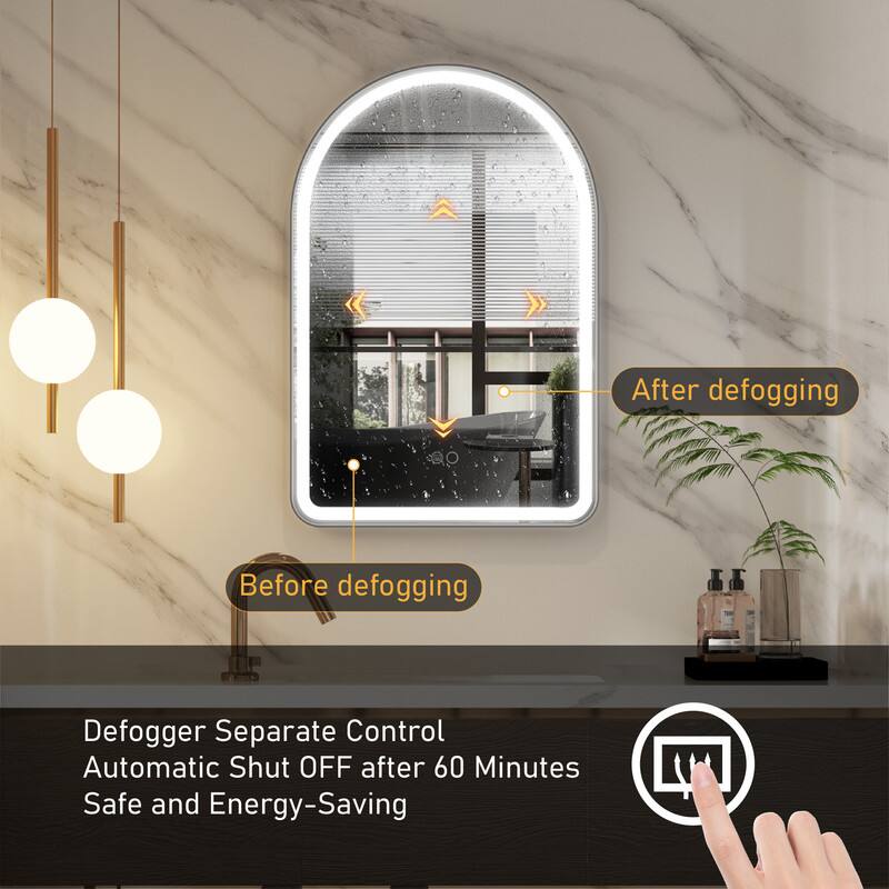 After defogging  
Before defogging  
Defogger Separate Control  
Automatic Shut OFF after 60 Minutes  
Safe and Energy-Saving
