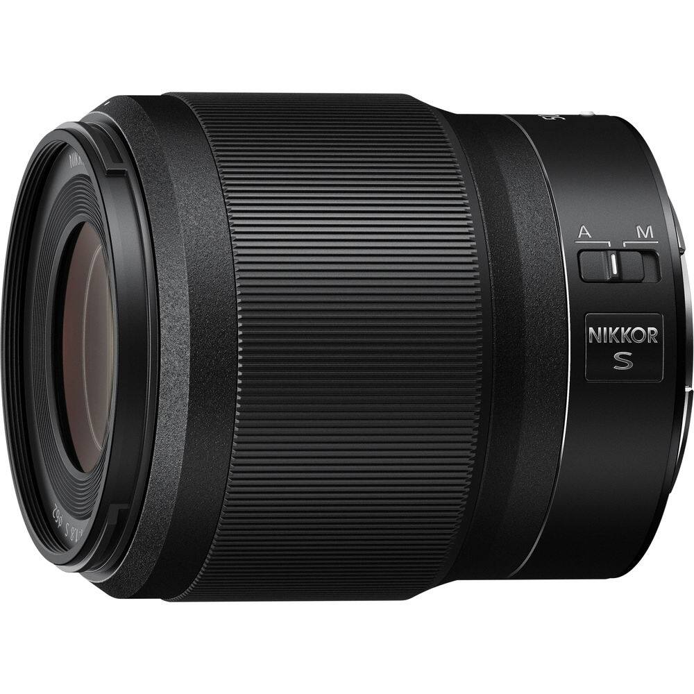 Alt View 4. Nikon - Nikon NIKKOR Z 50mm f/1.8 S Standard Lens for Nikon Z Cameras (20083) + 64GB Card - Bundle - Black.