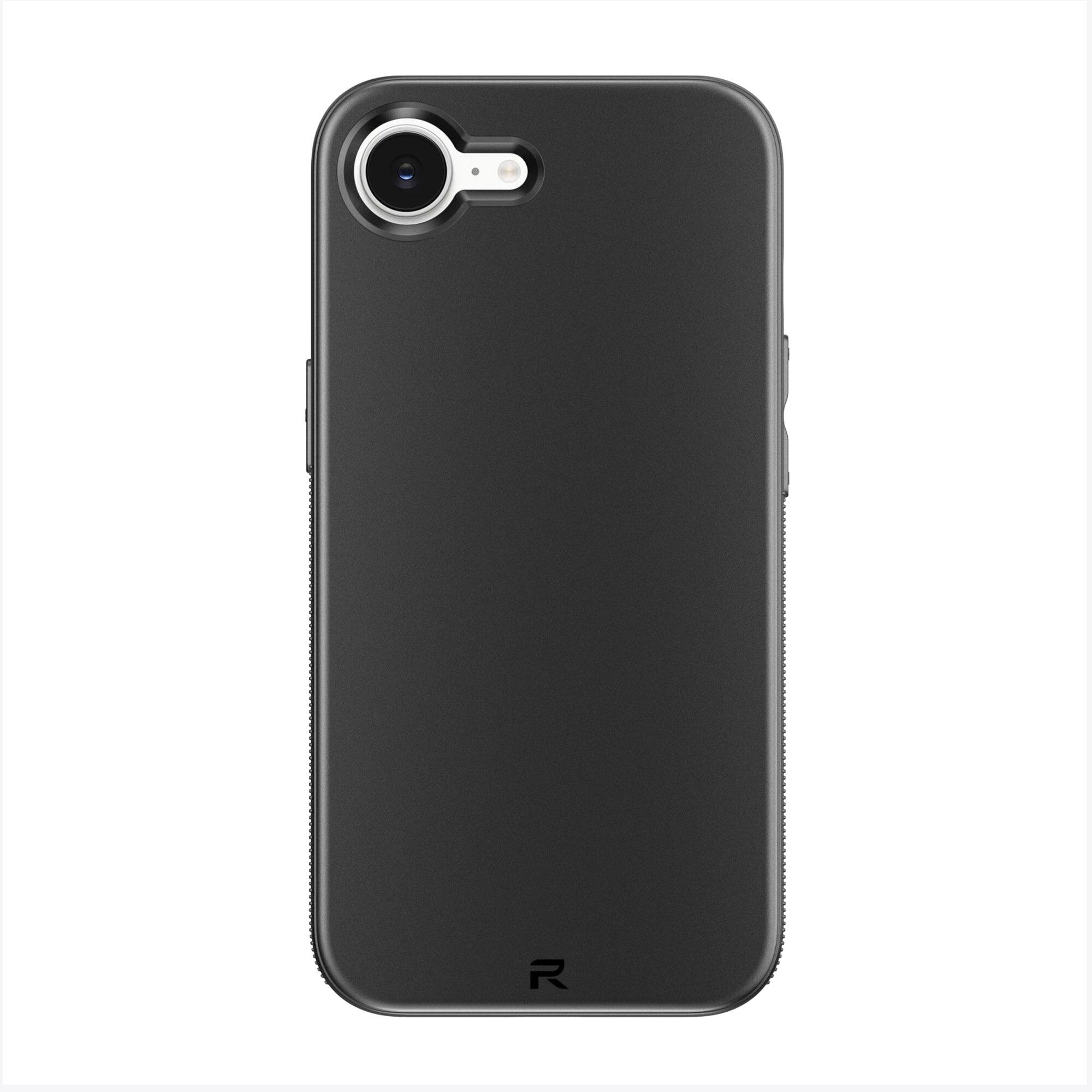 Front. Rebel - Rebel - Air ² Series Case For Apple iPhone 16e - Black - Black.
