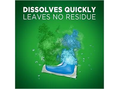 Dissolves Quickly  
Leaves No Residue