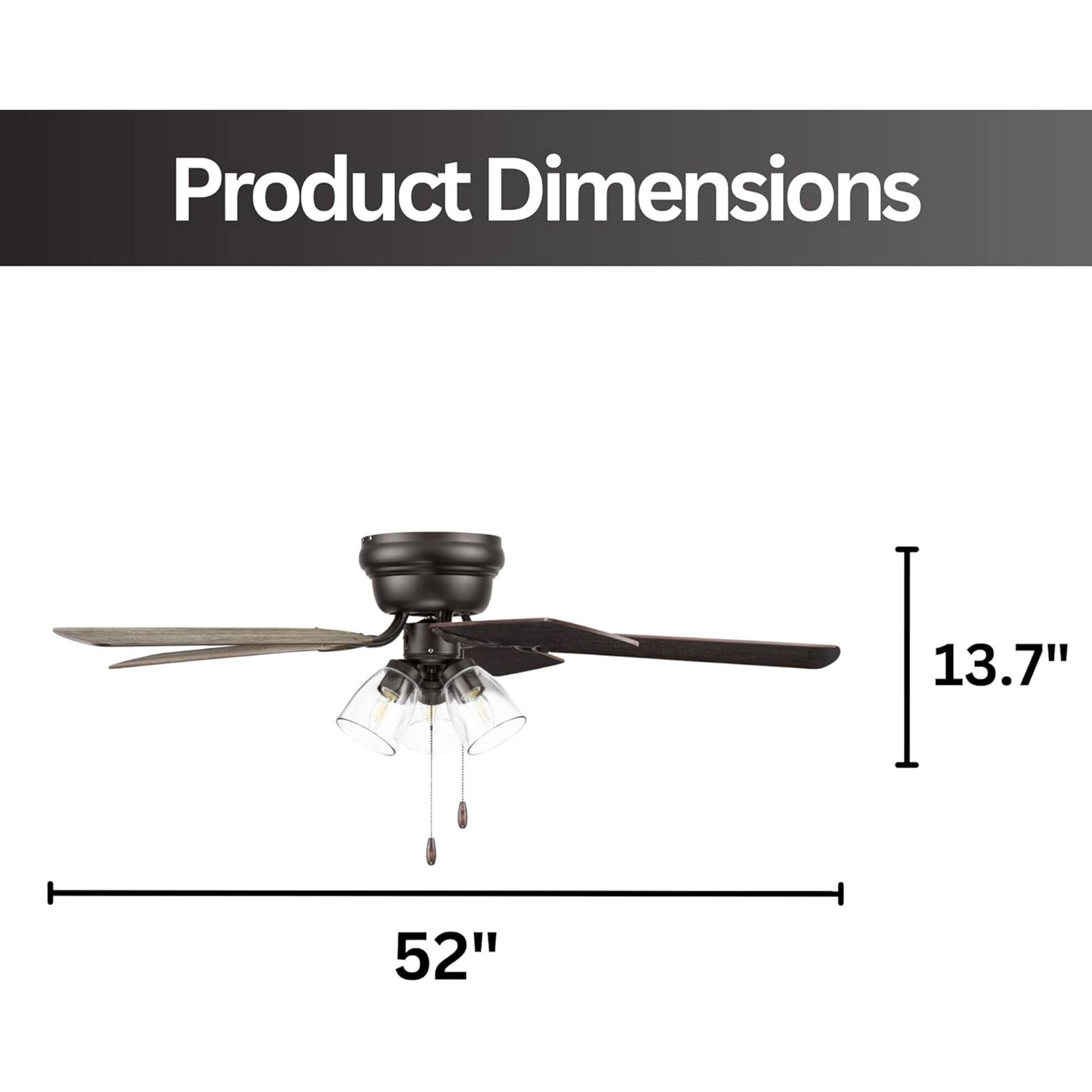 Product Dimensions  
52" (width) x 13.7" (height)