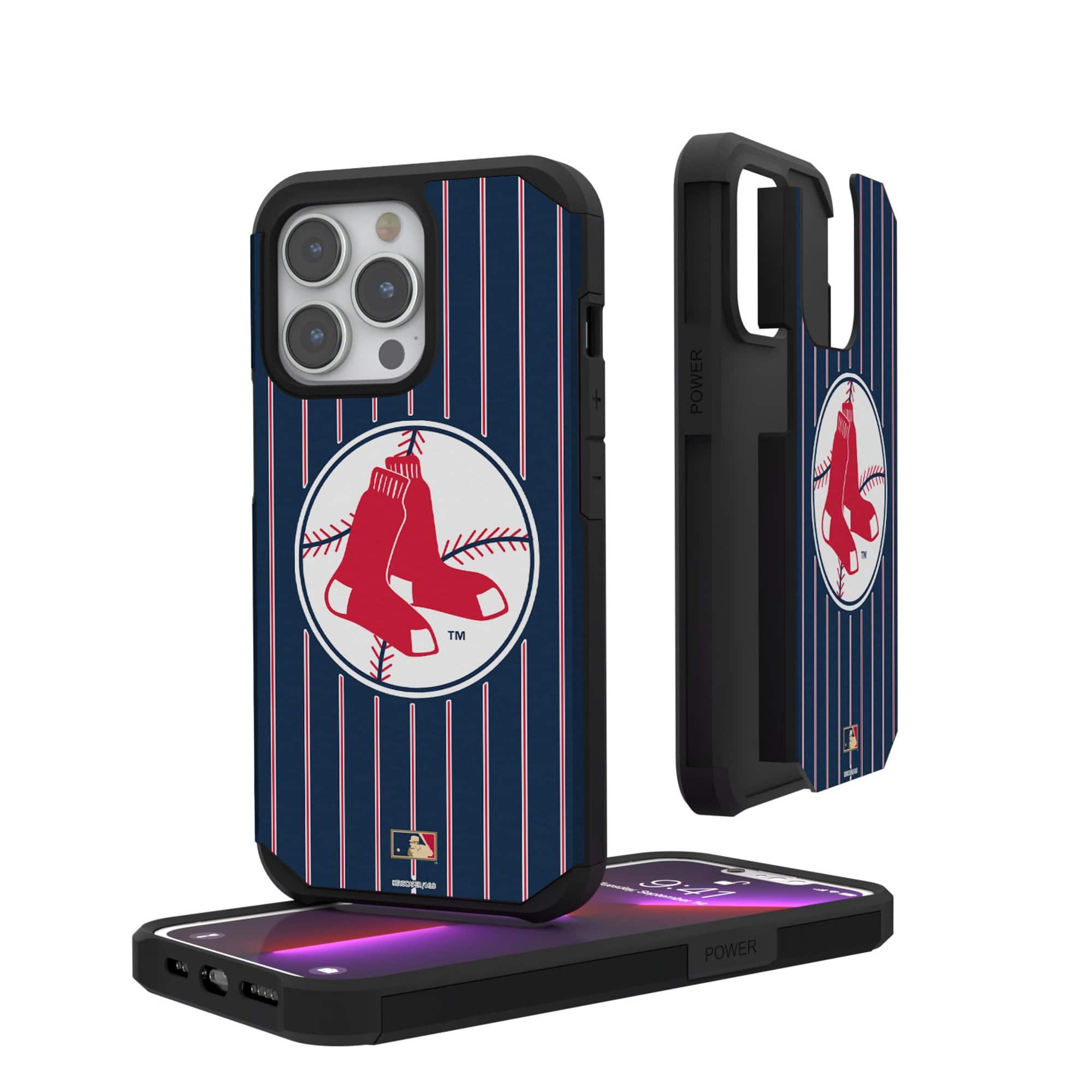 Keyscaper - MLB - Boston Red Sox - Pinstripe Cooperstown Design iPhone Rugged Case - 12 mini/13 mini - Multicolor price history on PriceWatchPro