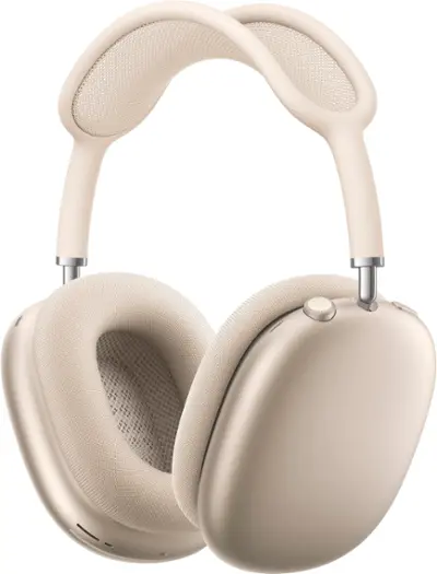 Apple AirPods Max (USB C) Starlight MWW53AM/A - Best Buy Apple AirPods Max (USB C) Starlight MWW53AM/A - Best Buy