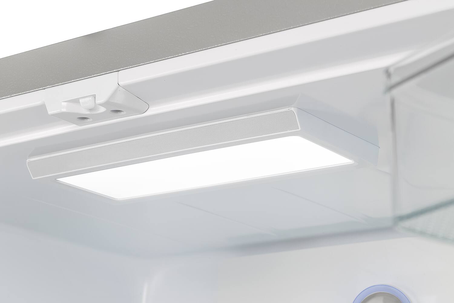 Alt View 12. Forno Appliances - Moena 19.2 Cu. Ft. Built-In French Door Refrigerator with Decorative Trim Grill - Stainless Steel VCM.