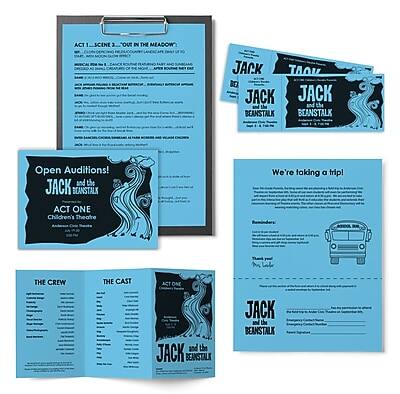 ACT 1, SCENE 3: "OUT IN THE MEADOW"

JACK AND THE BEANSTALK

Open Auditions!
JACK AND THE BEANSTALK
ACT ONE
Children's Theatre

We're taking a trip!
JACK AND THE BEANSTALK

THE CREW
ACT ONE

THE CAST
ACT ONE

JACK AND THE BEANSTALK