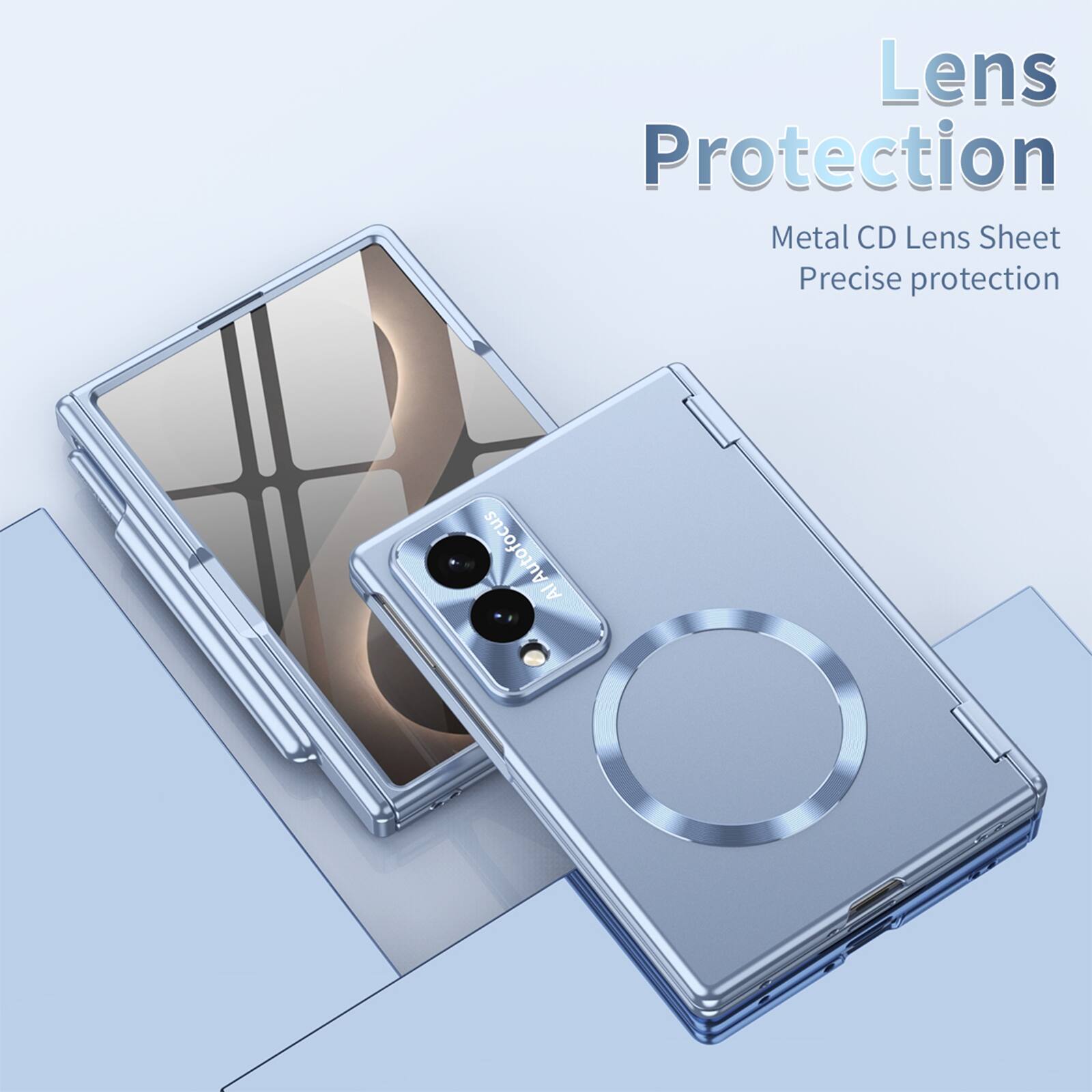 Lens Protection  
Metal CD Lens Sheet  
Precise protection