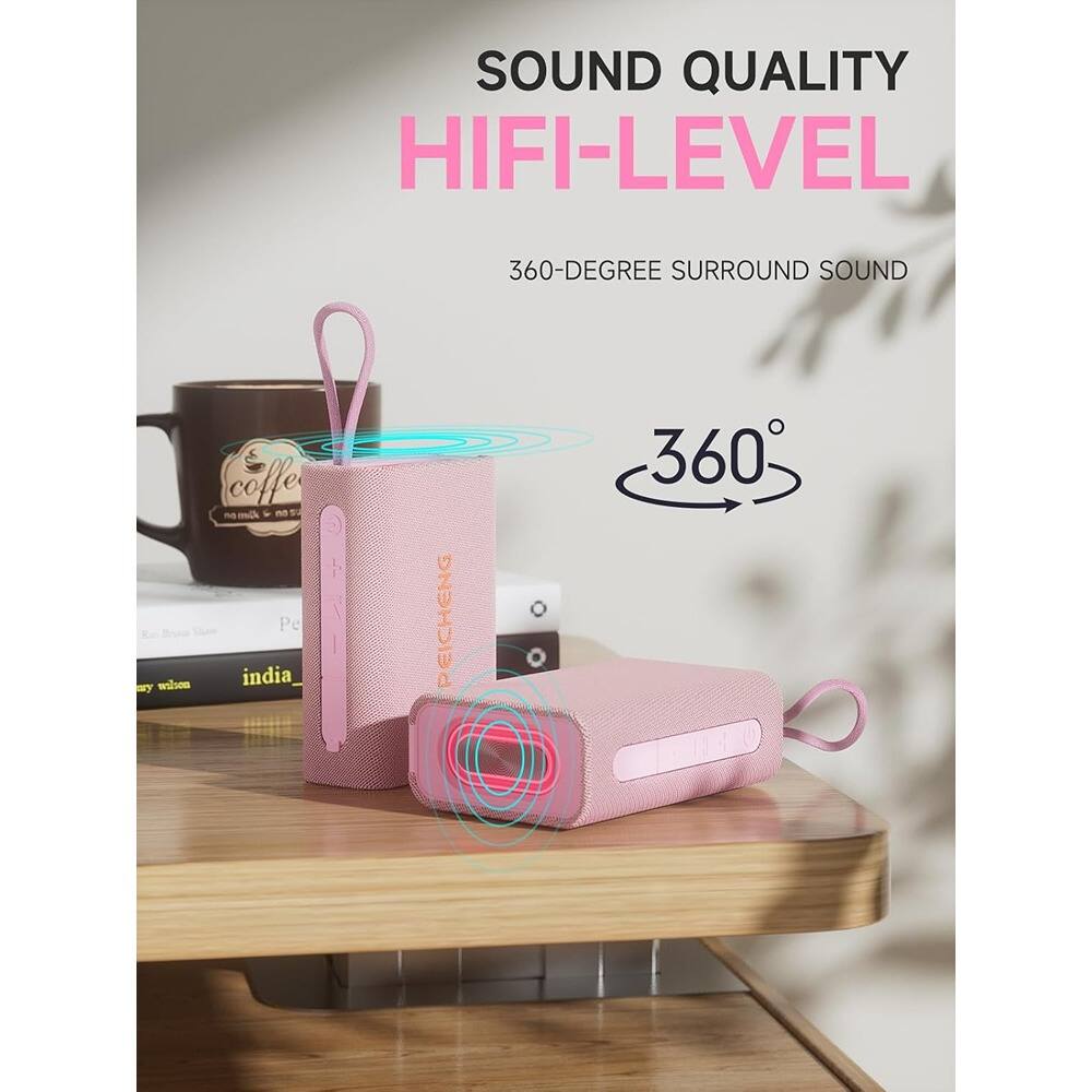 SOUND QUALITY  
HIFI-LEVEL  
360-DEGREE SURROUND SOUND  

360°
