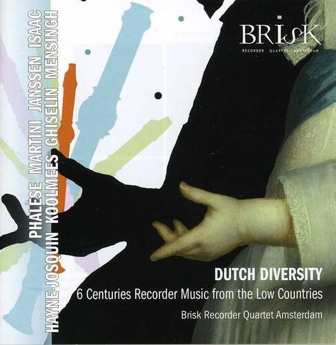 Sure, here is the corrected and grouped text:

---

**Brisk Recorder Quartet Amsterdam**

**Dutch Diversity**

**6 Centuries Recorder Music from the Low Countries**

**Isaac Mensingh Janssen**  
**Ghislain Martin**  
**Phalée Koomes**  
**Hayne-Josquin Brisk**

---

**Brisk**  
**Recorder Quartet Amsterdam**

---