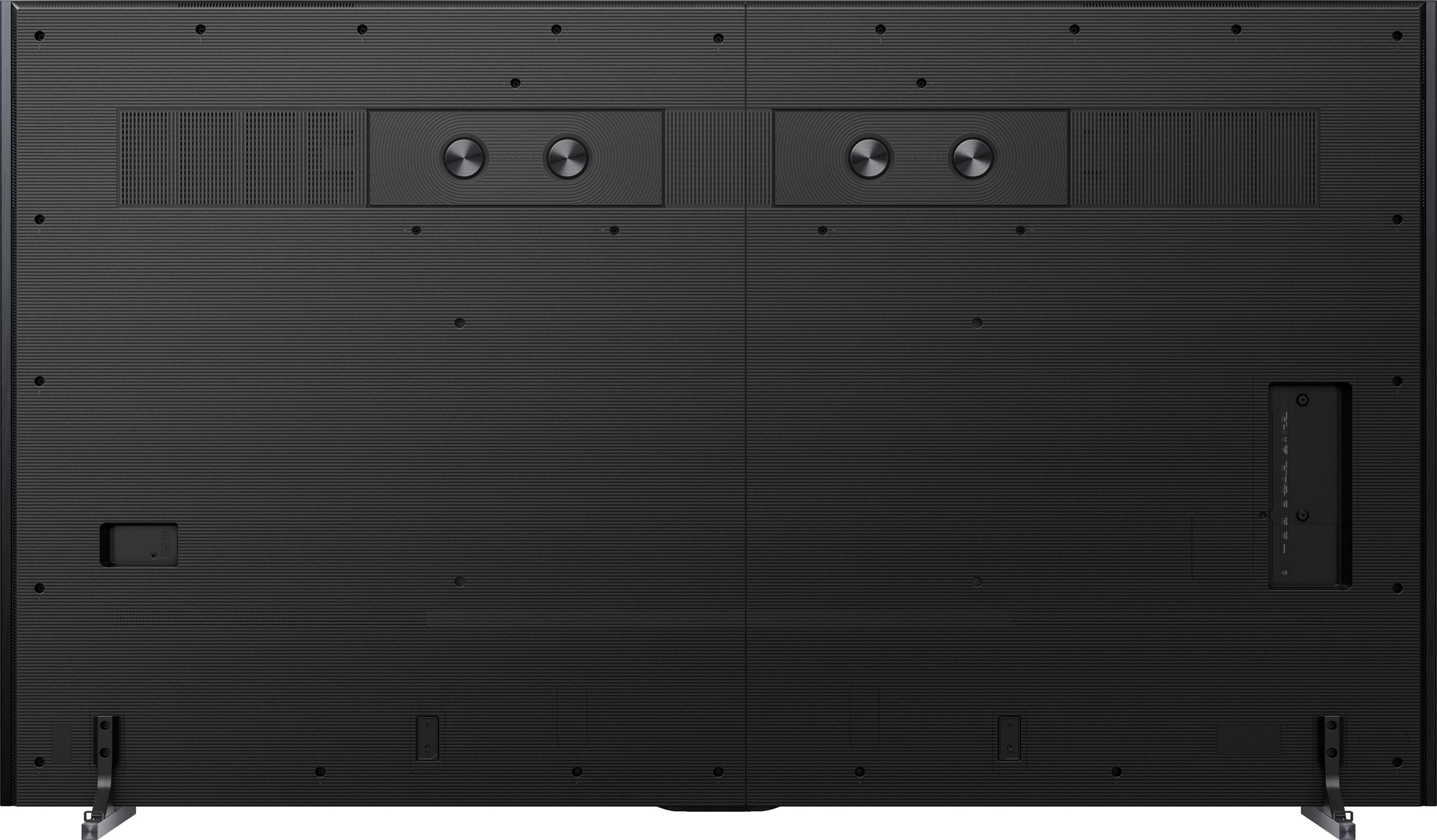 Back. Hisense - 98" Class UX Series Mini-LED ULED 4K UHD Smart Google TV (2024) - Black.