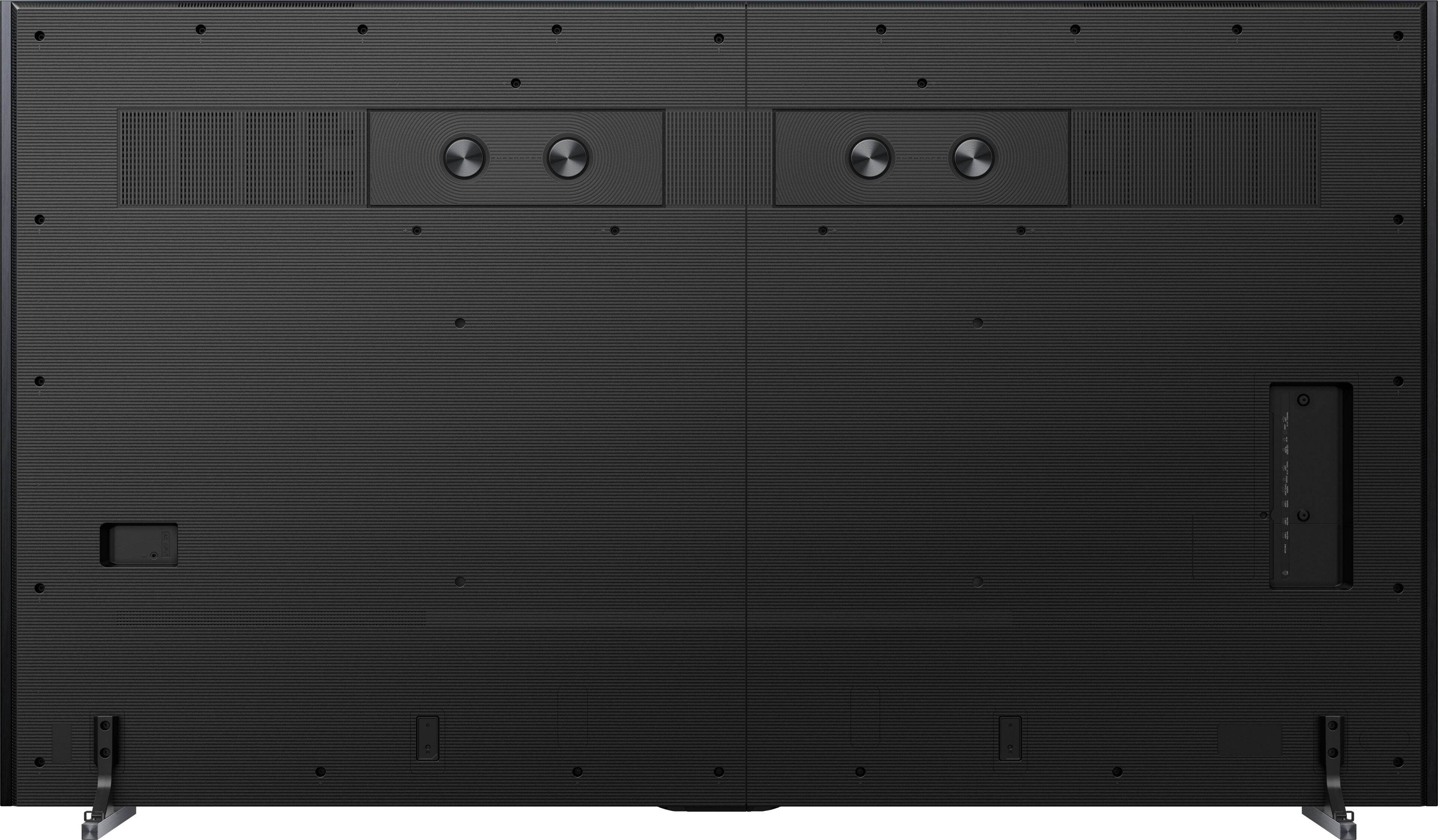 Back. Hisense - 98" Class UX Series Mini-LED ULED 4K UHD Smart Google TV (2024) - Black.