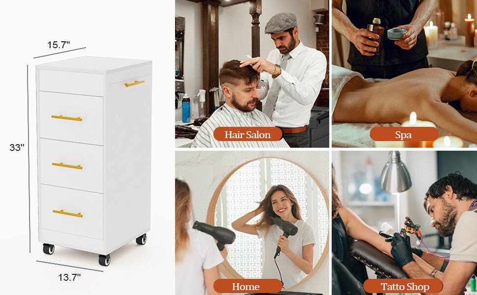 15.7" 33" 13.7"  
Hair Salon Spa  
Home  
Tattoo Shop