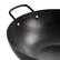 Alt View 4. Gibson - Gibson Home Hammered 13 Inch Heavy Gauge Carbon Steel Wok in Black - Black.