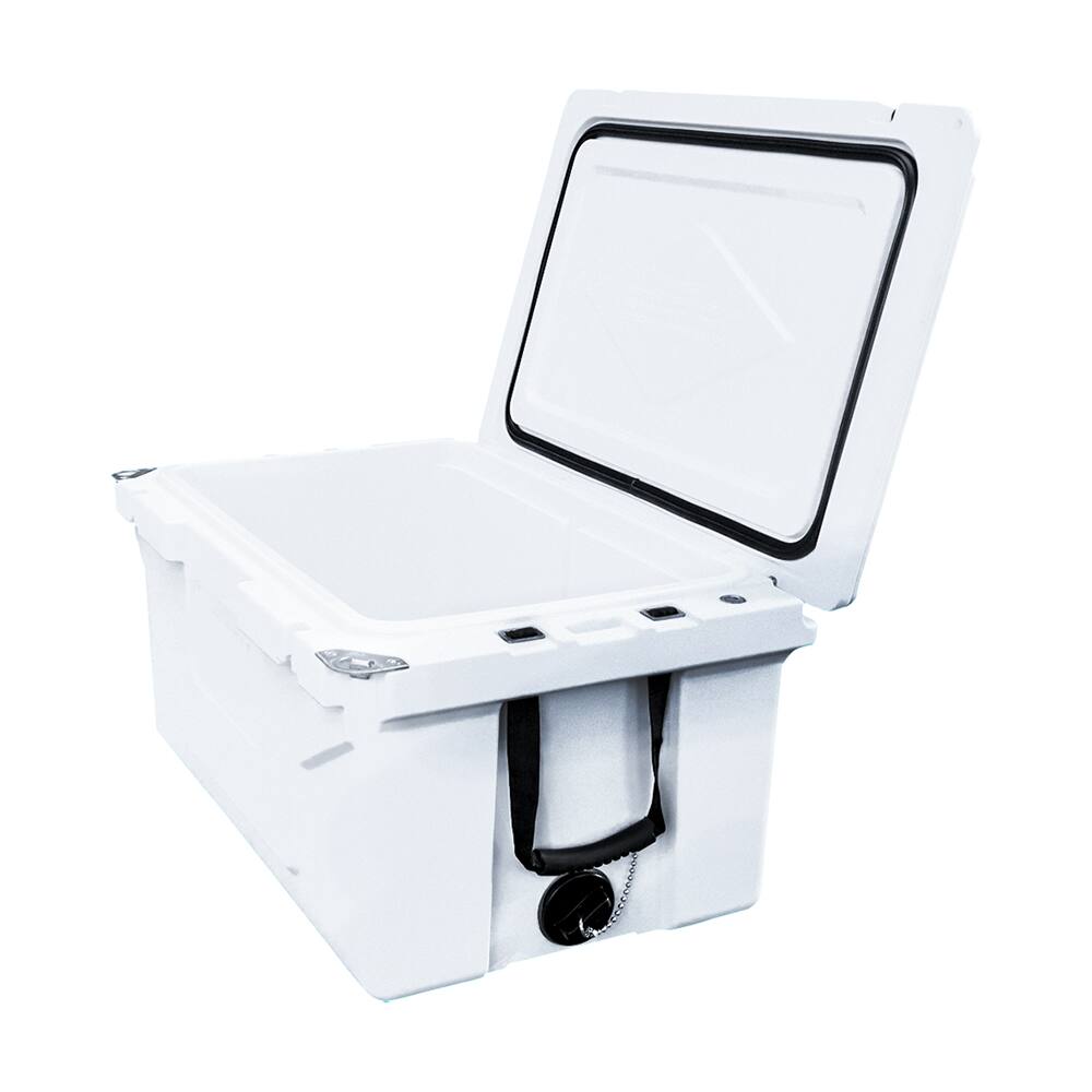 Alt View 1. ELEMENT ACE - Outdoor Camping Picnic Fishing portable cooler 65QT Portable Insulated Cooler Box - Antique White.