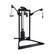 Front. Centr - 1 Home Gym - Black.