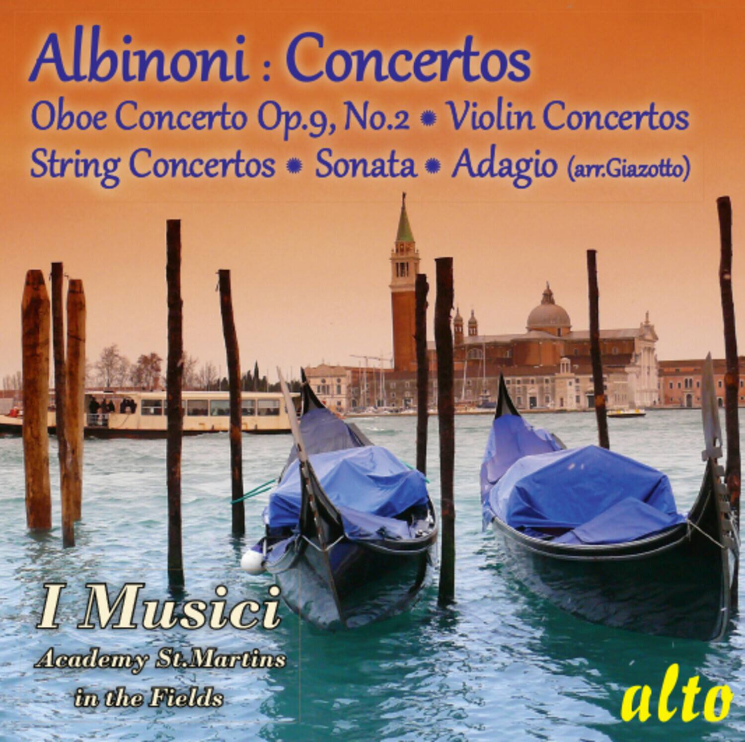 I Musici - Albinoni Concertos Sonata Adagio   - COMPACT DISCS [CD] price history on PriceWatchPro