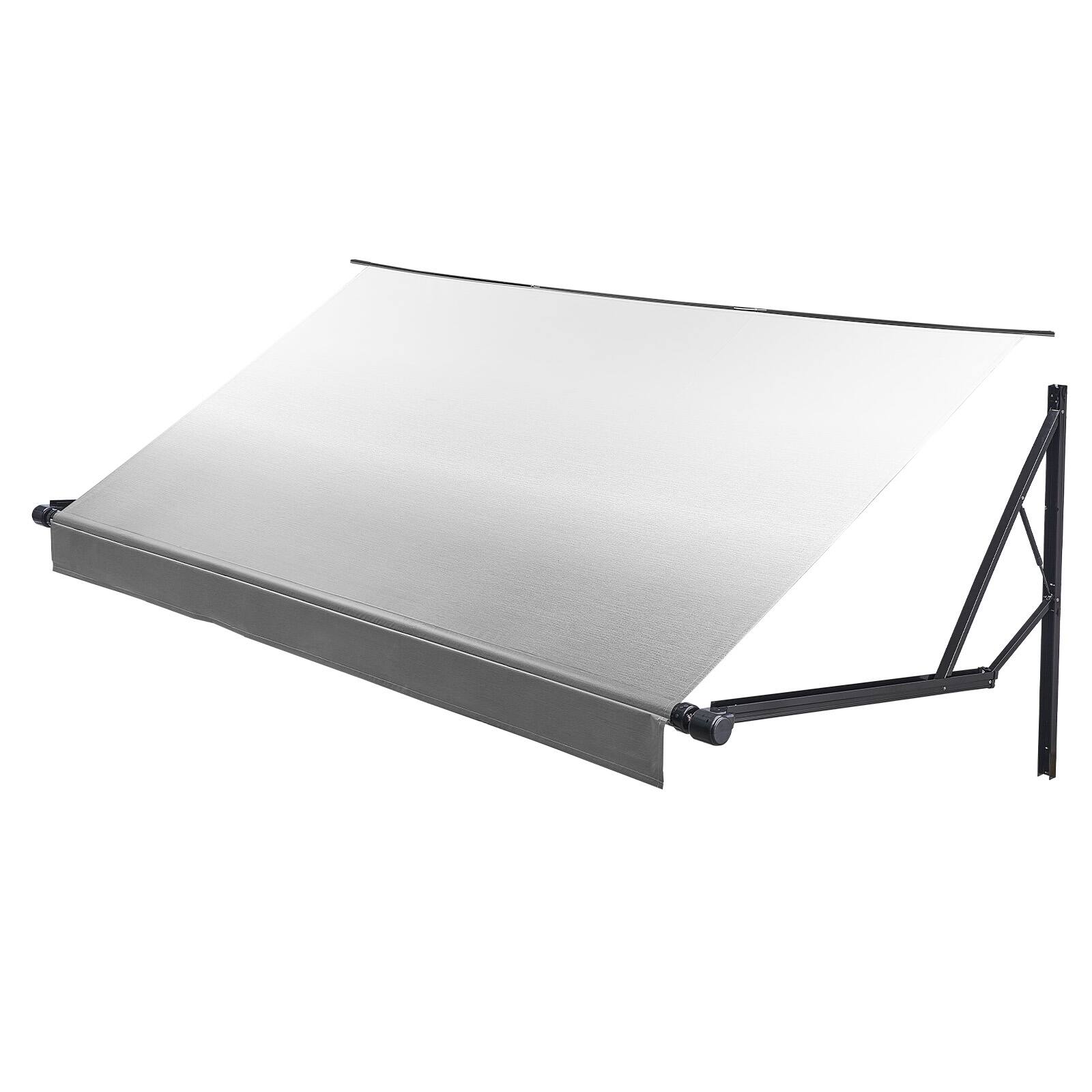 Alt View 5. VEVOR - Motorized RV Awning Complete Kit, 17.06FT Electric Retractable RV Awning with Aluminum Alloy Frame & Waterproof Fabric - Gradient Gray.