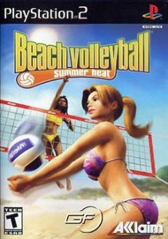 PlayStation 2  
Beach Volleyball Summer Heat  
T (Teen)  
ESRB  
GF  
AKlaim