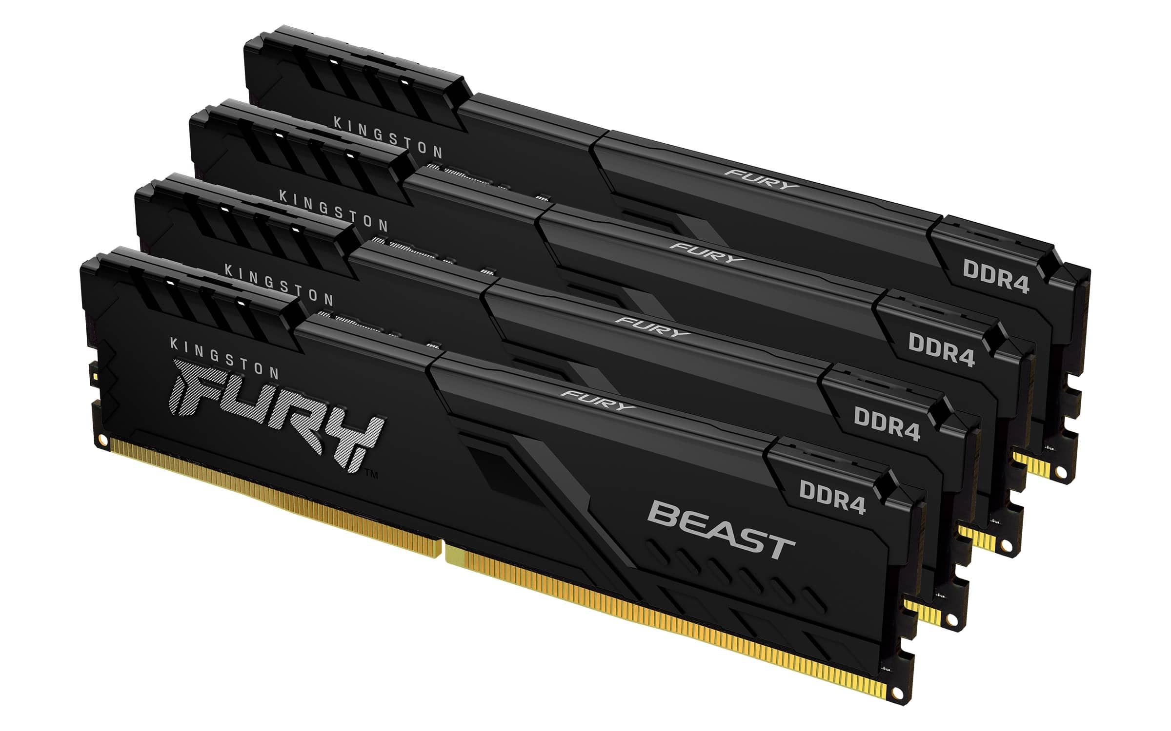Kingston FURY Beast 64GB (4x16GB) 3200MT/s DDR4 CL16 Desktop