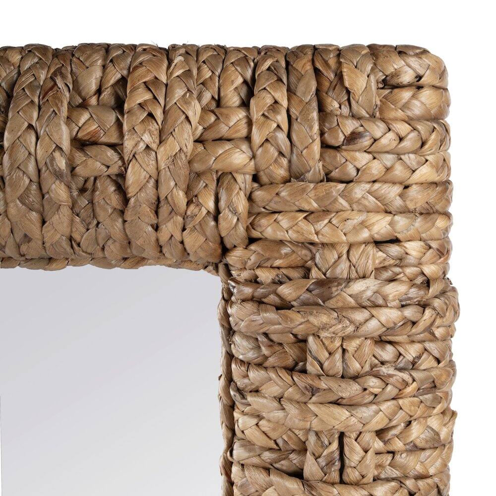 Left. Butler Specialty - Gloucester Woven Wall Mirror - Dark Brown.