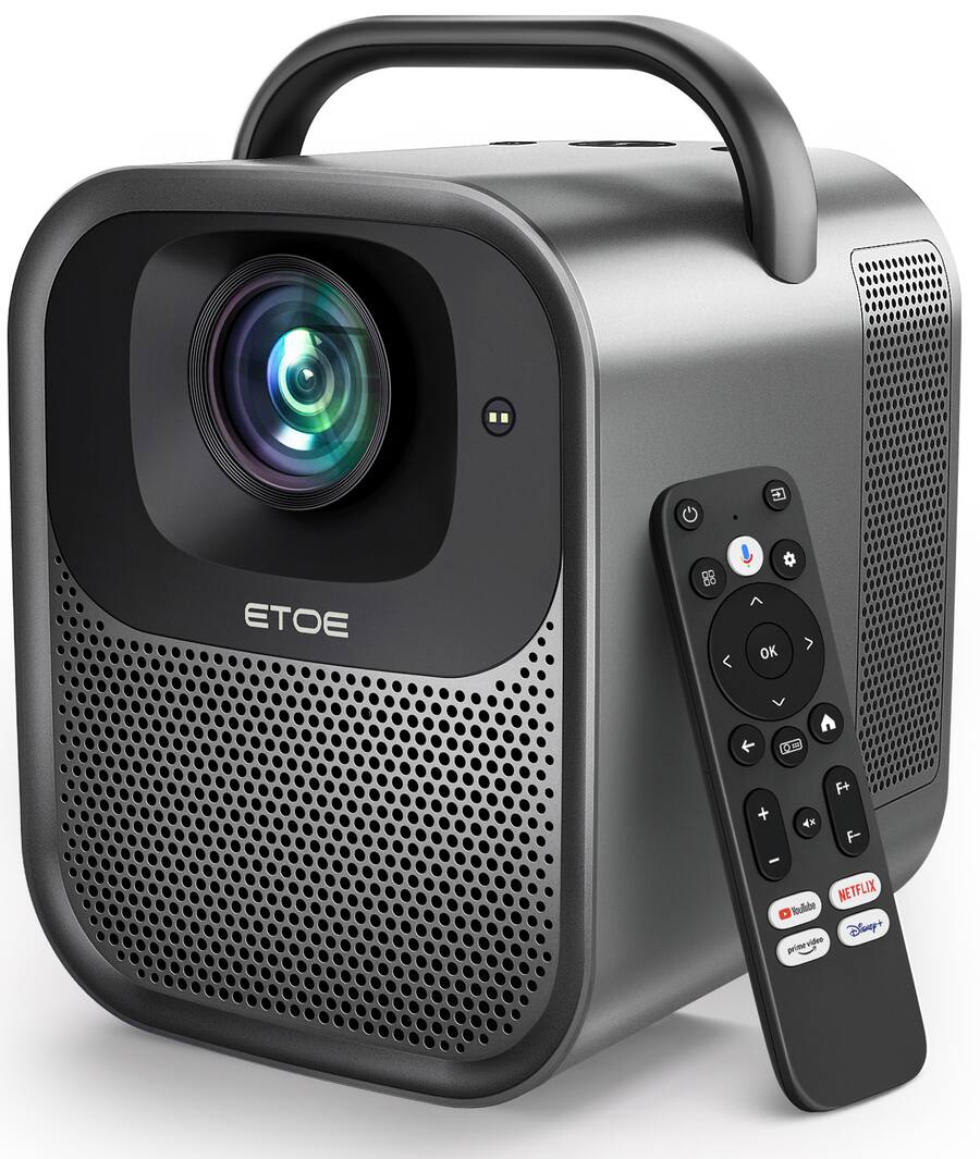 etoe seal pro 4K プロジェクター ETOE Seal Pro 4K 1080P Smart Projector, Google TV & Netflix