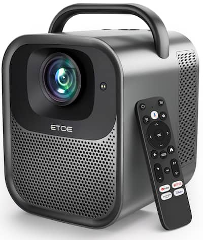ETOE Seal Pro 4K 1080P Smart Projector, Google TV & Netflix ETOE Seal Pro 4K 1080P Smart Projector, Google TV & Netflix