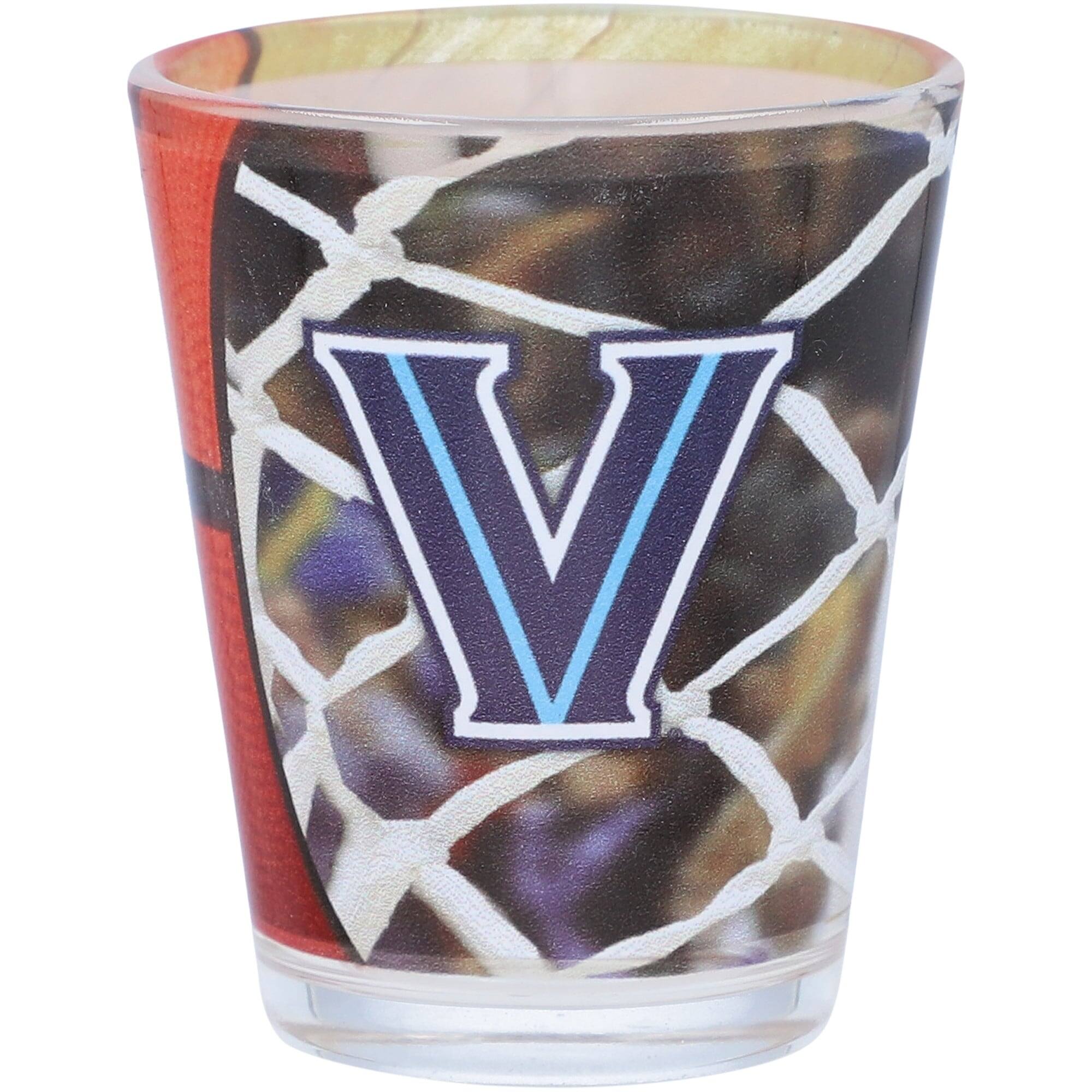 Alt View 1. Indigo Falls - Villanova Wildcats 2oz. Basketball Collector Shot Glass - Multicolor.