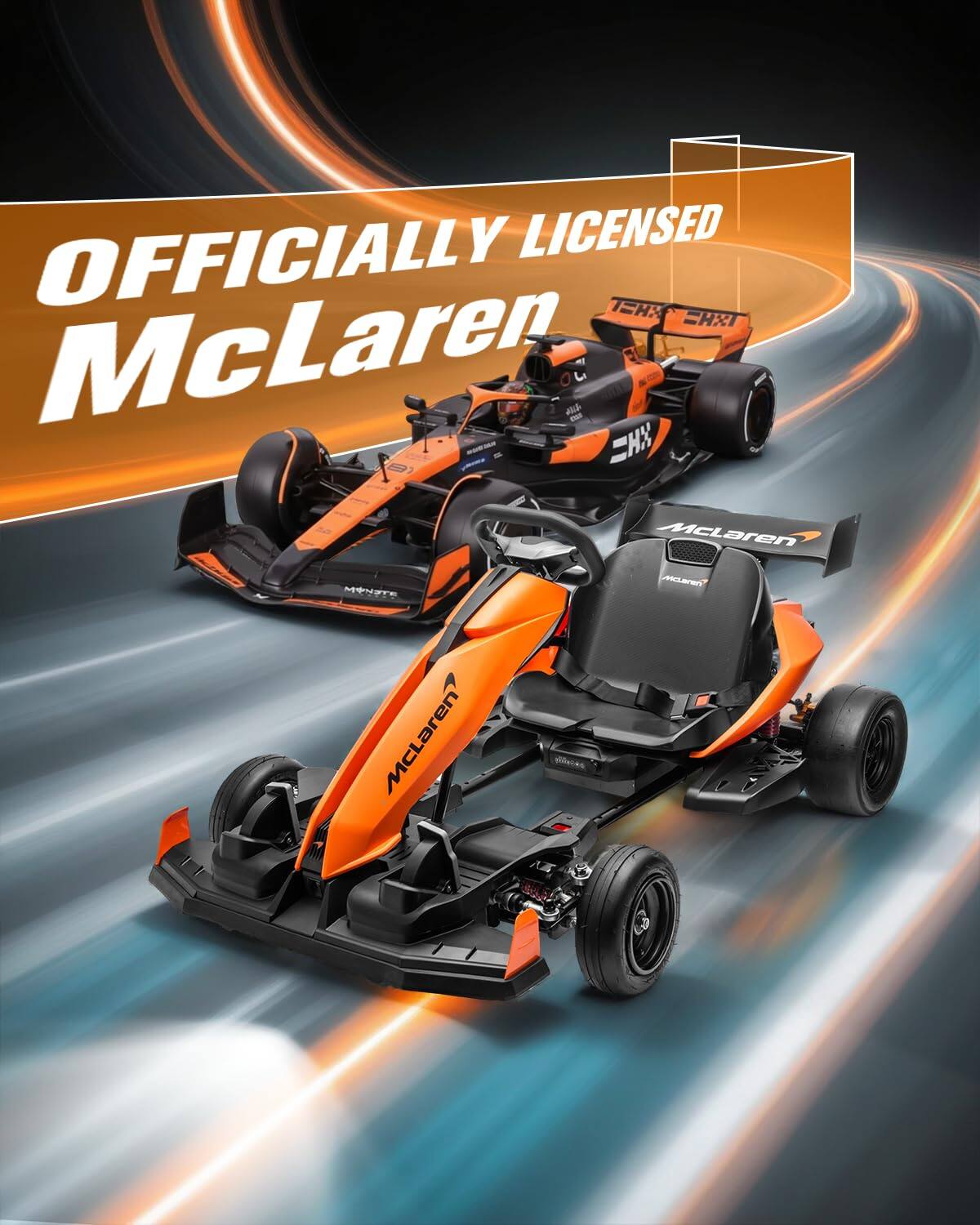 OFFICIALLY LICENSED McLaren
