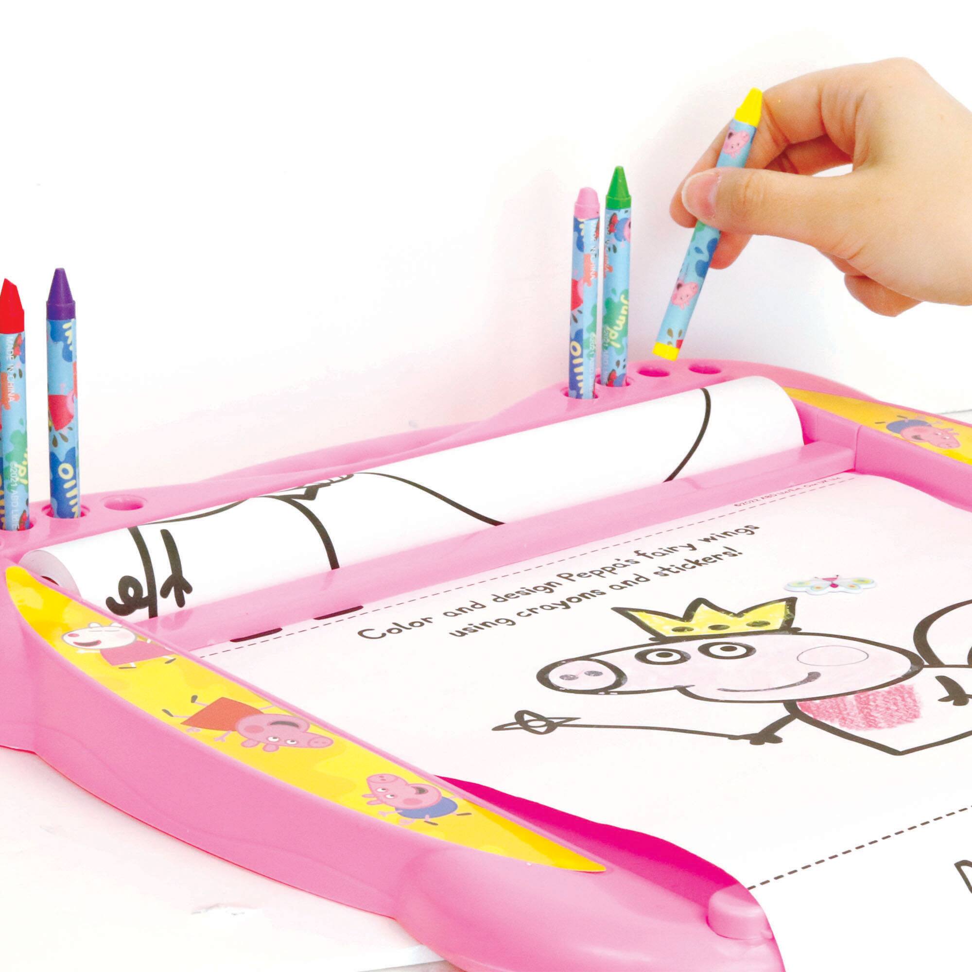 Best Buy: Tara Toys Peppa Pig: Roll Desk Activity Set Includes 25' Of ...