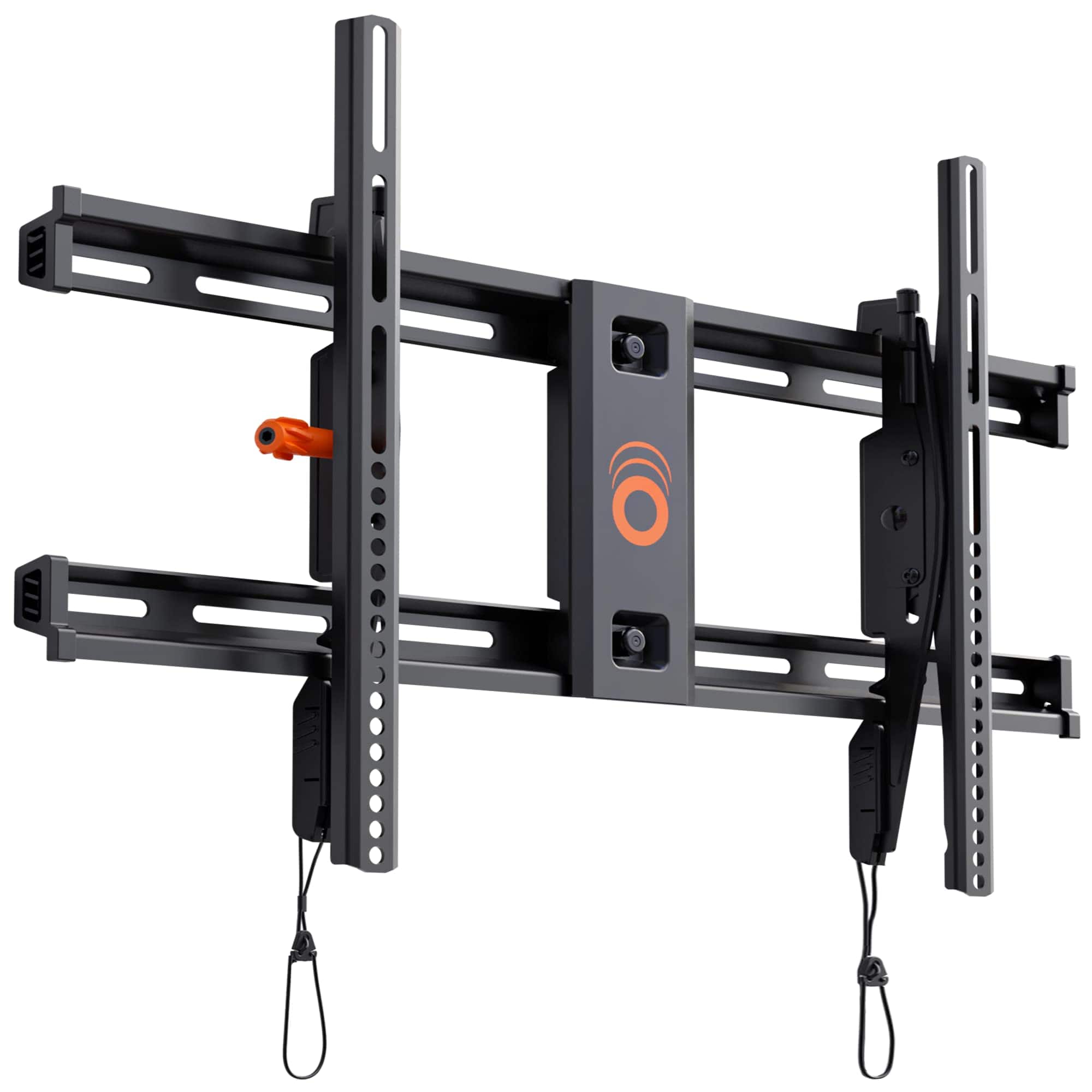 Front. ECHOGEAR - TV Wall Mount for TVs Up to 90" - Low Profile Design Tilts to Eliminate Glare - Includes Drilling Template & Hardware - Black.