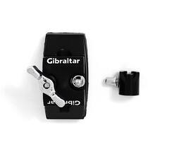Gibraltar Hardware - Wing Nut Tension Tom and Floor Tom Bracket, Black Shell Mount with Memory Lock, Fits 9.5mm to 12.7mm L Rods or Tom Legs