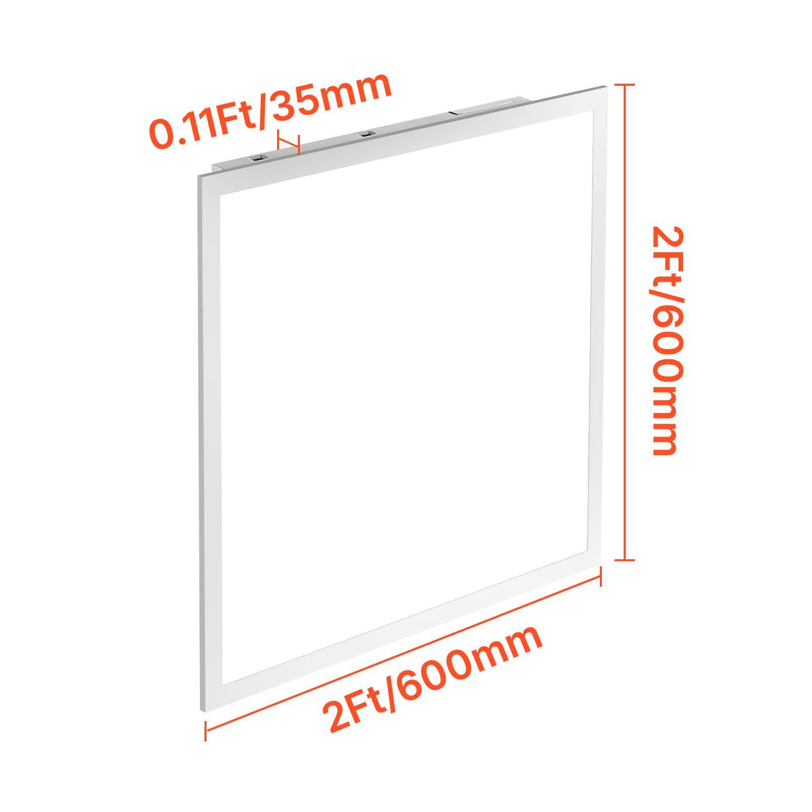 0.11Ft/35mm  
2Ft/600mm  
2Ft/600mm