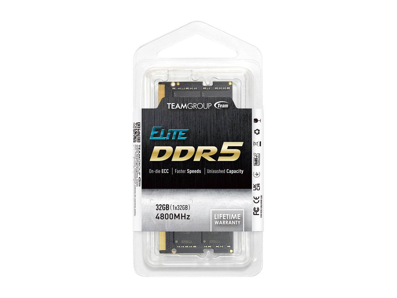 Team Group Team Elite 16GB 262 Pin DDR5 SO DIMM DDR5 5600 (PC5